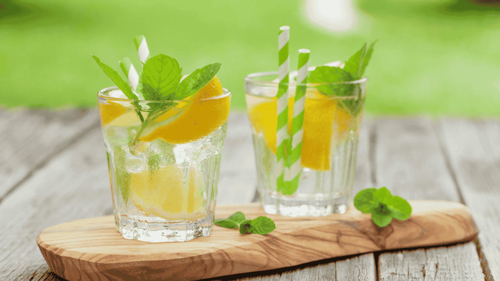 Citronvand styrker huden