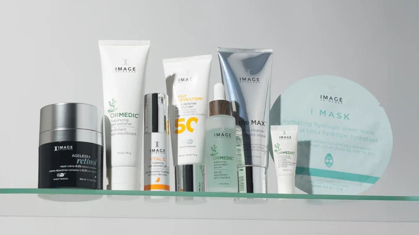 IMAGE Skincare professionelle hudplejeprodukter til målrettet hudplejerutine.