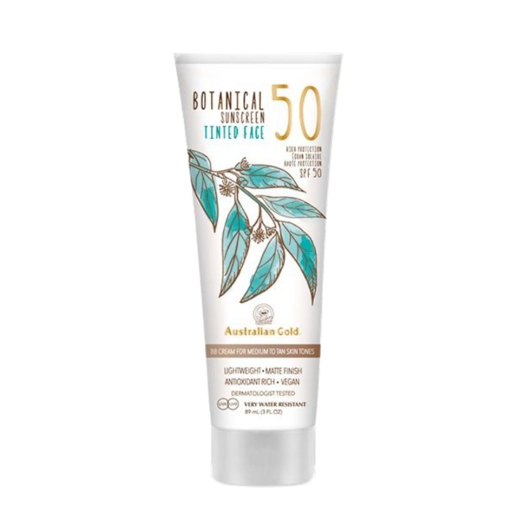 Australian Gold Botanical Tinted Face Medium - Tan SPF 50 - Bodylux