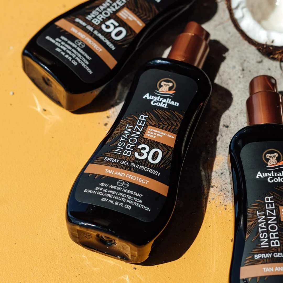 Australian Gold Instant Bronzer Spray Gel SPF 30 - Bodylux
