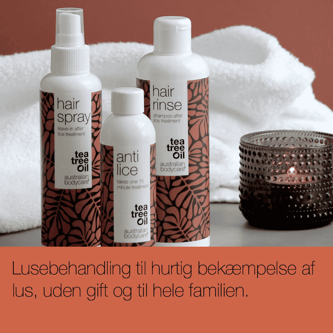 Australian Bodycare 3 - pak Lusebehandling - Bodylux