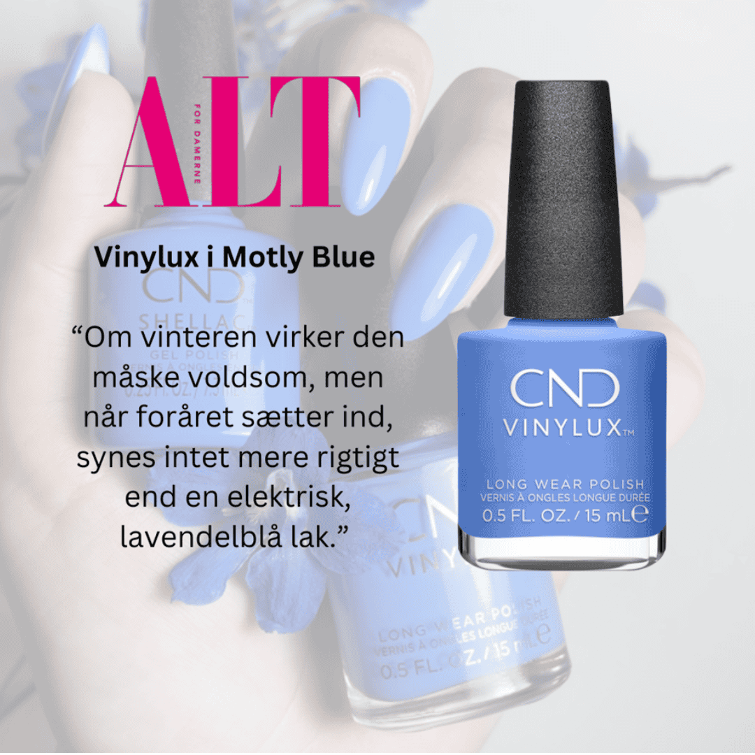 CND™ Motley Blue - Vinylux 444 - Bodylux