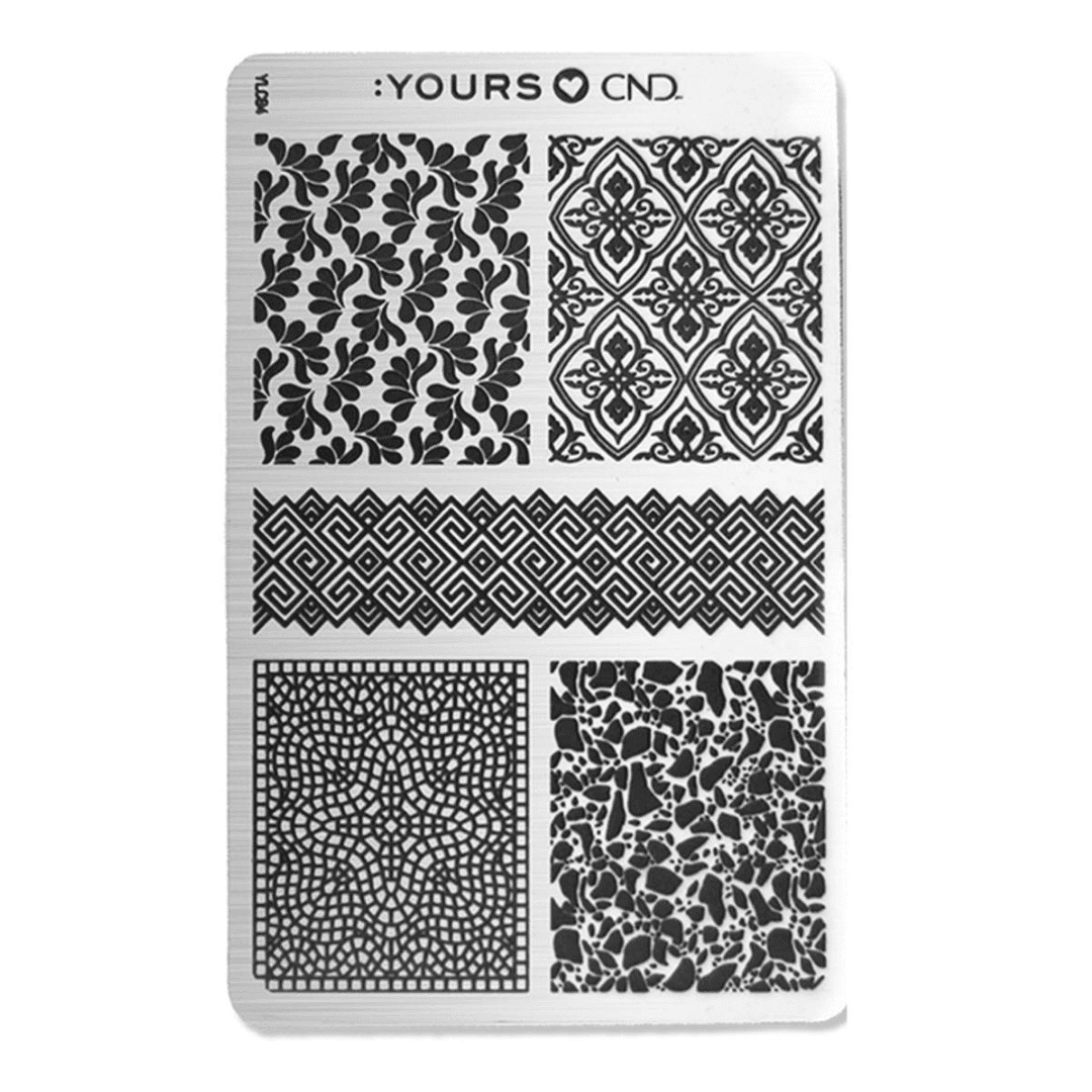 CND - Mediterranean Dream stampingplade til negle