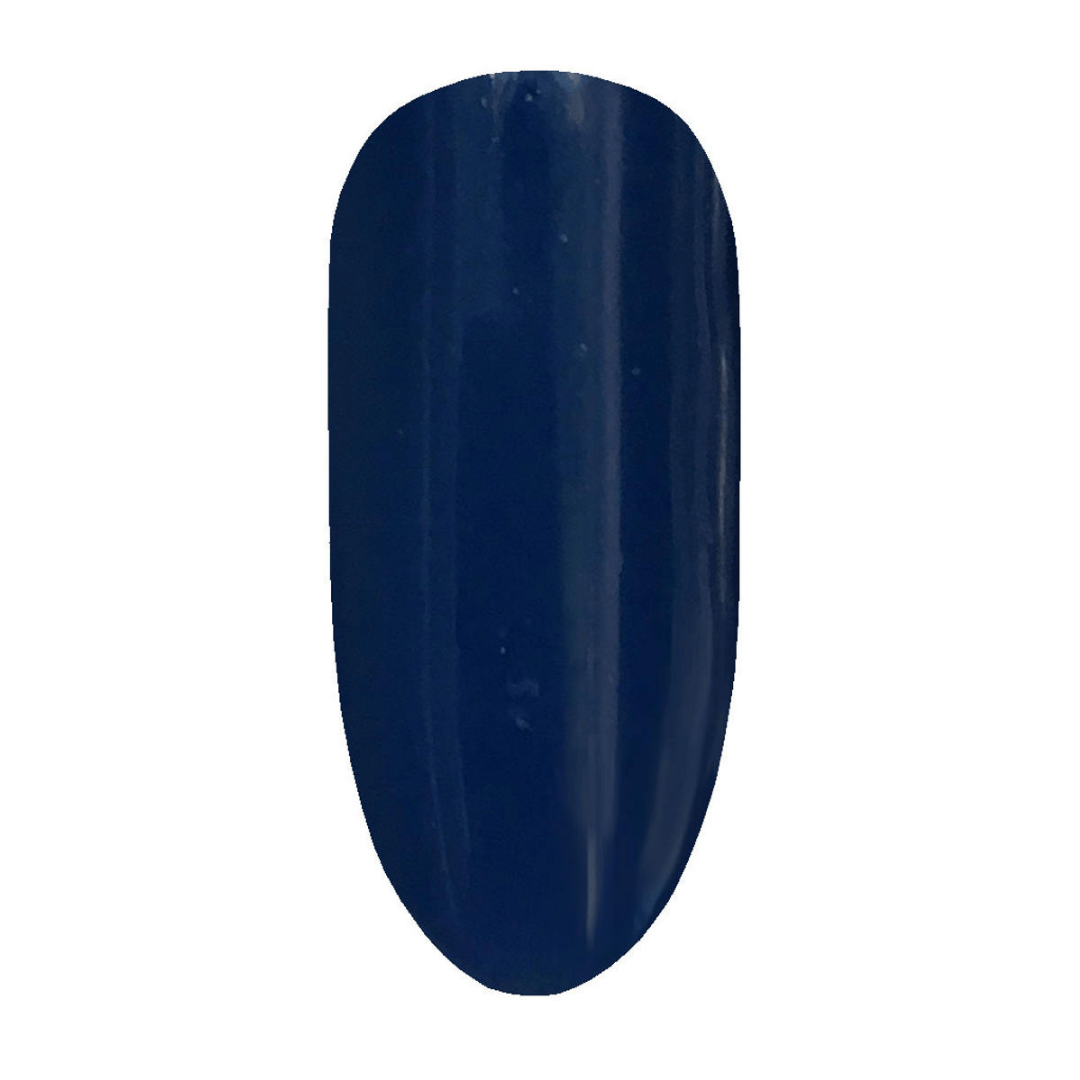 CND Vinylux Winter Nights #257 – Dyb blå neglelak close-up