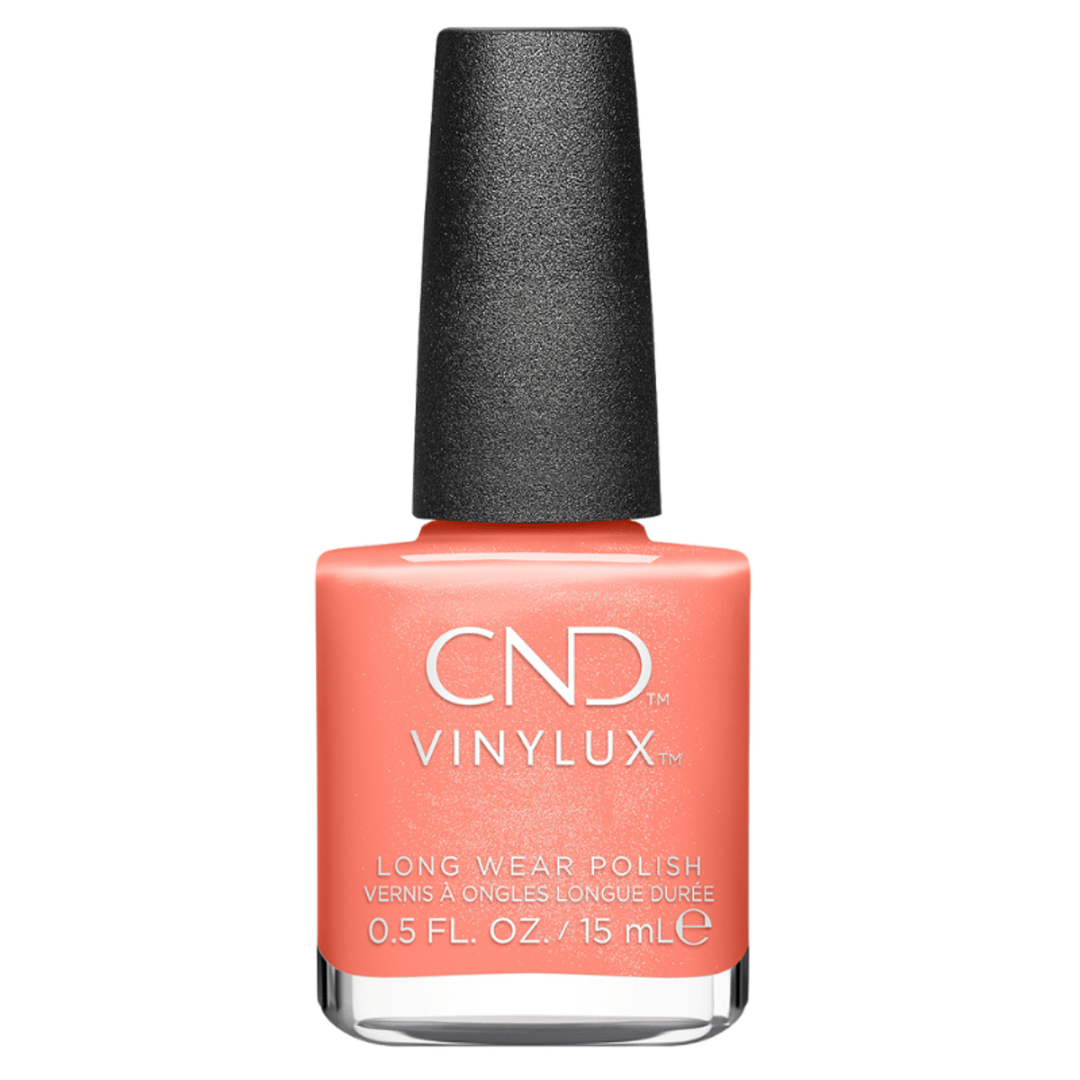 CND Vinylux Apribot #476 – Abrikosfarvet pink neglelak på flaske