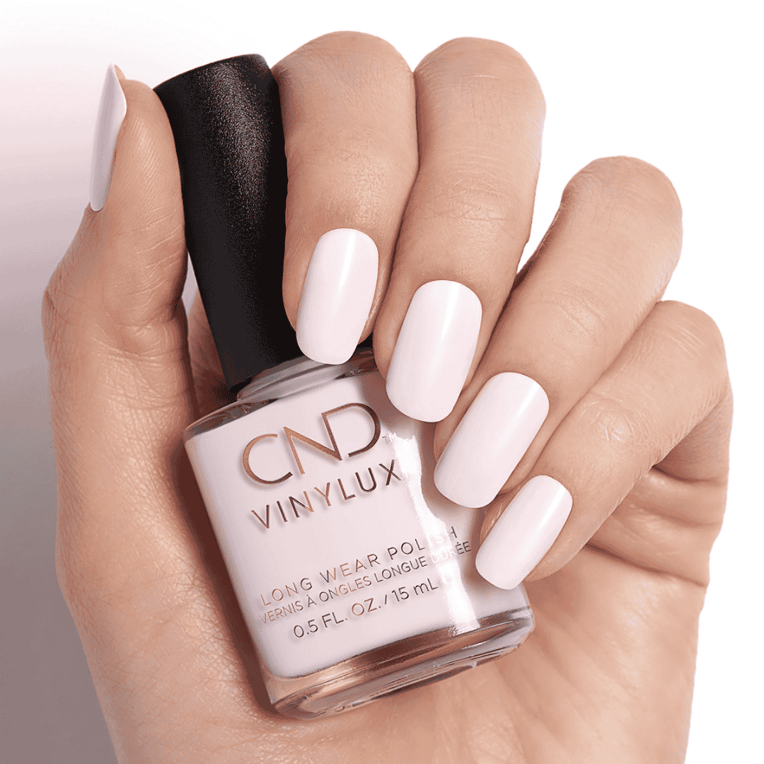 CND Vinylux Aurora #295 – Naturlig lyserød neglelak i lys