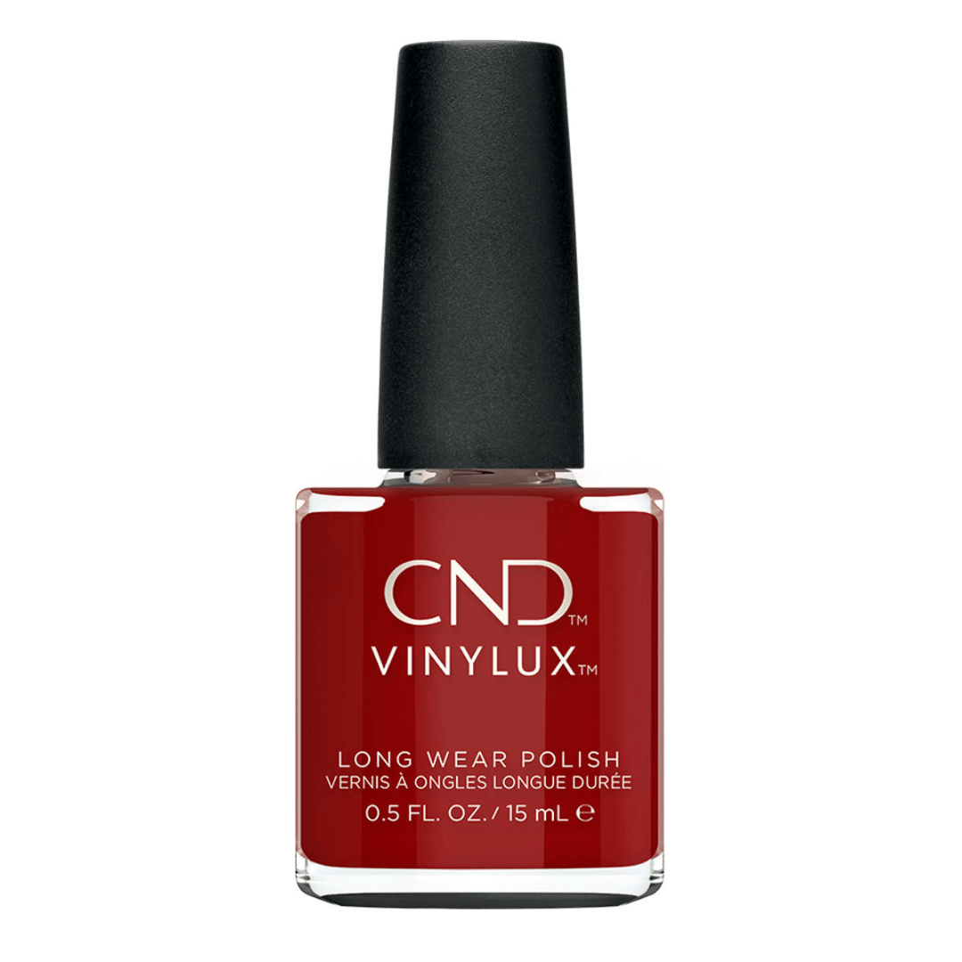 CND Vinylux Bordeaux Babe #365 – Dyb bordeauxrød neglelak på flaske