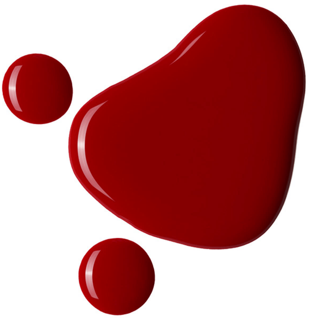 CND Vinylux Devil Red #364 – Klassisk rød neglelak close-up