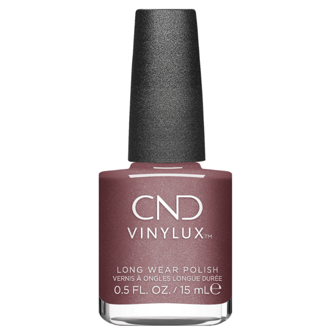 CND Vinylux Frostbite #456 – Metallisk lilla neglelak på flaske