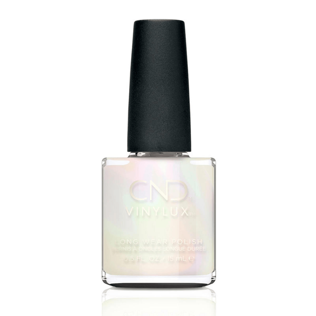 CND Vinylux Keep An Opal Mind #439 – Iriserende hvid neglelak på flaske