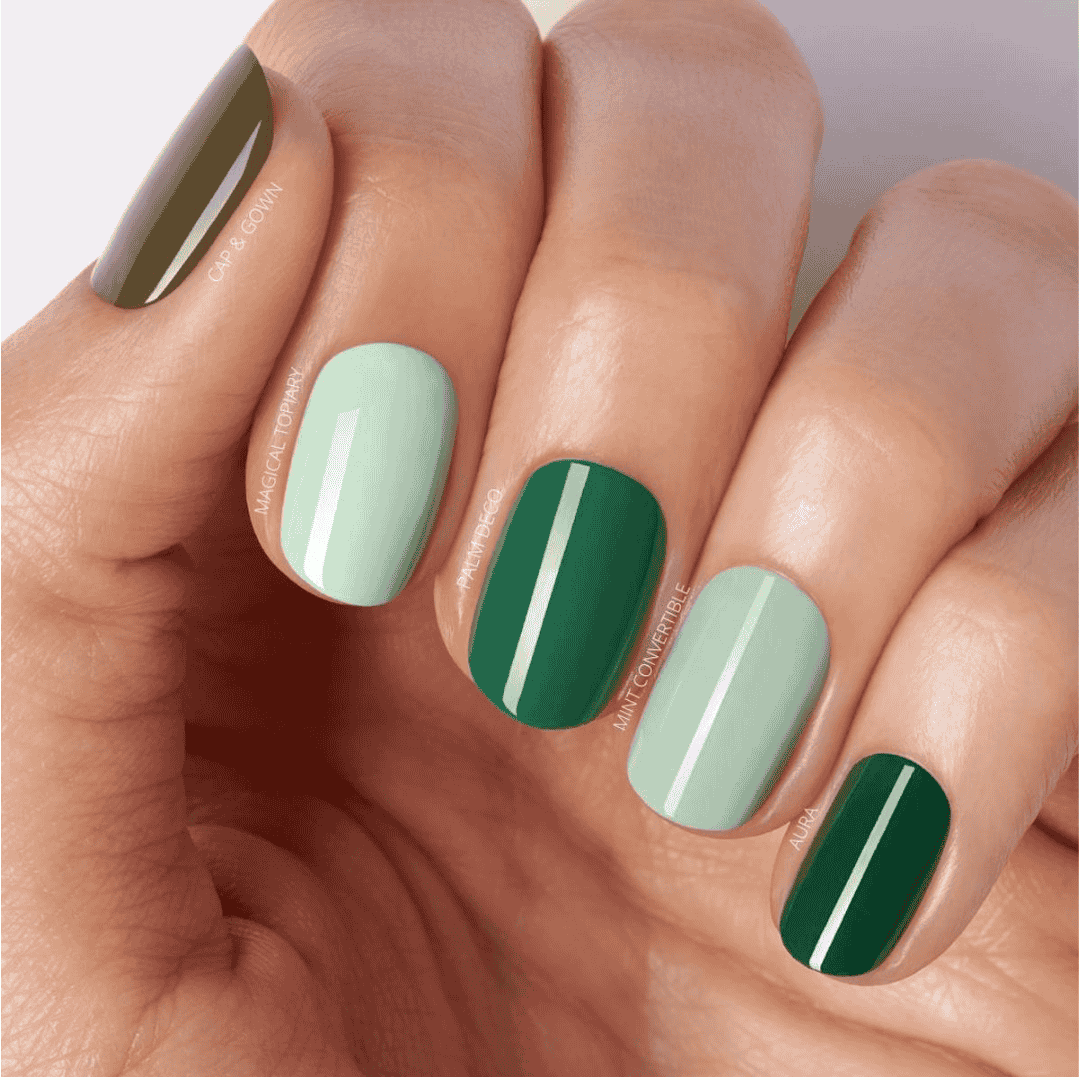 CND Vinylux Magical Topiary #351 – Mintgrøn cream finish på negle