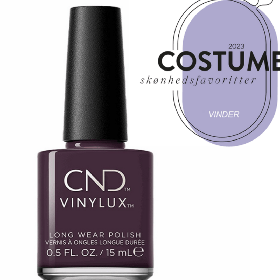 CND Vinylux Mulberry Tart #430 – Lilla neglelak med grå undertone på flaske