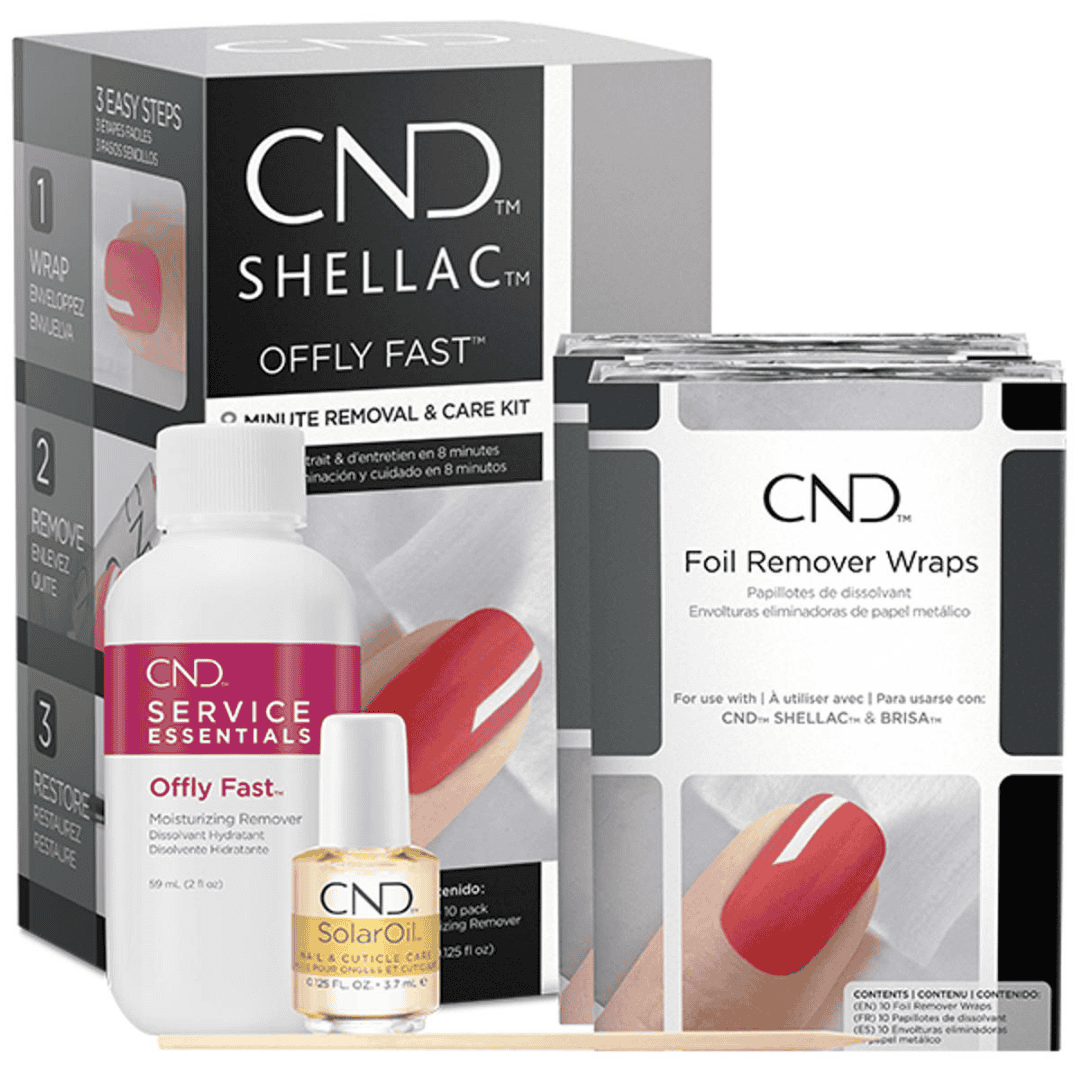 CND™ CND - Offly Fast Remover Wrap Kit - Bodylux