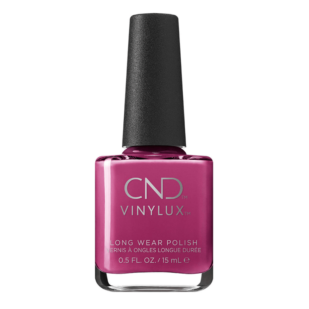 CND Vinylux Orchid Canopy #407 – Kraftfuld magenta neglelak på flaske
