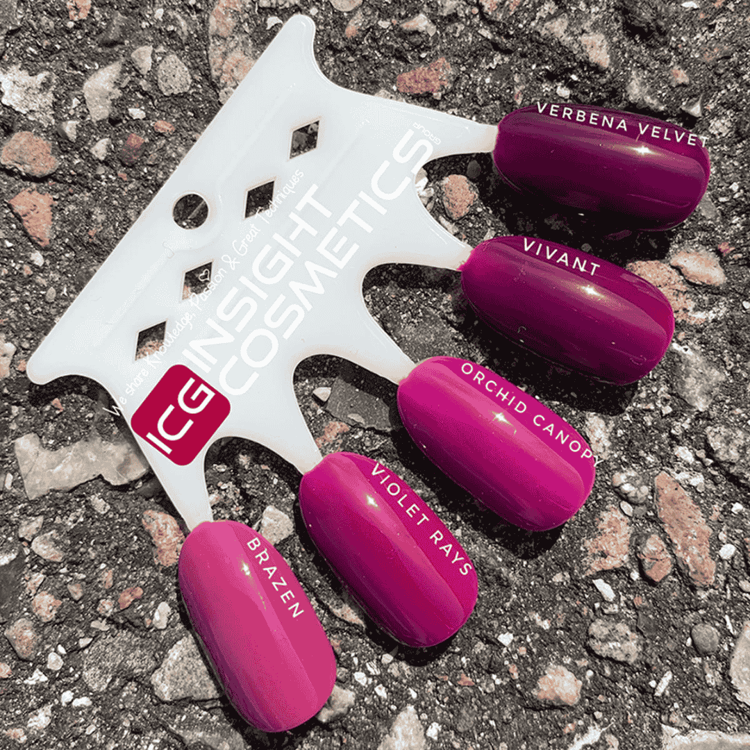 CND Vinylux Orchid Canopy #407 – Kraftfuld magenta neglelak med pensel