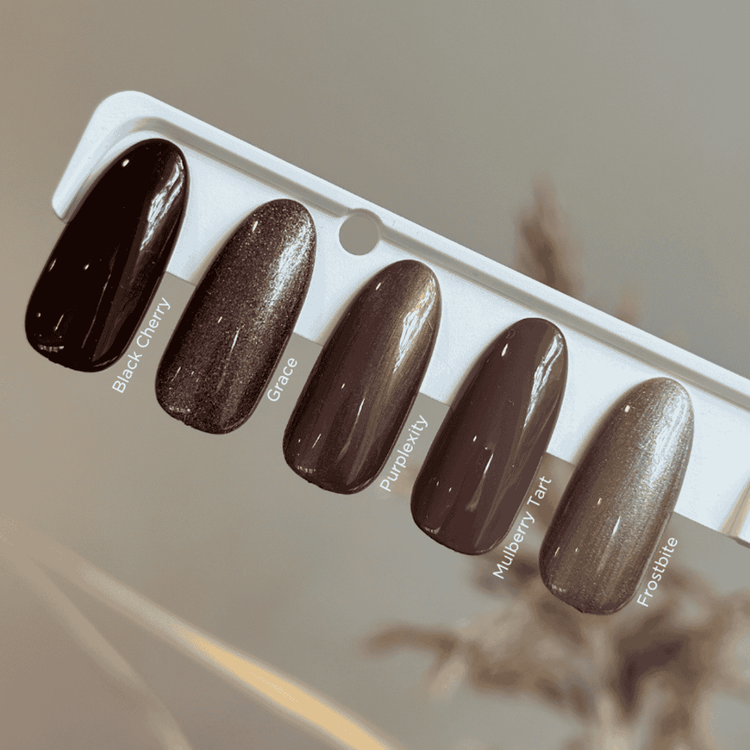 CND Vinylux Purplexity #474 – Blommelilla metallic neglelak produktfoto