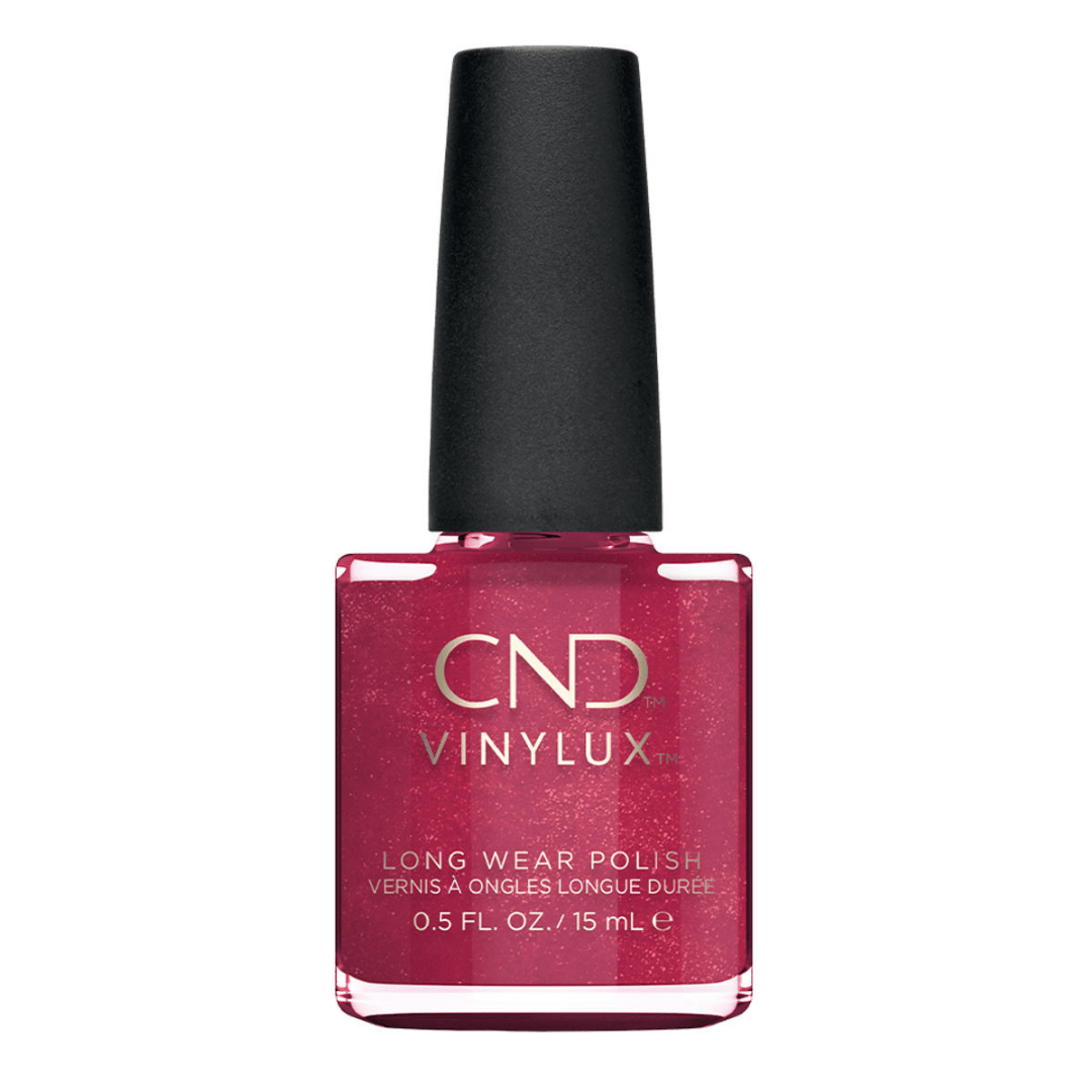 CND Vinylux Red Baroness #139 – Klassisk rød perlemor neglelak