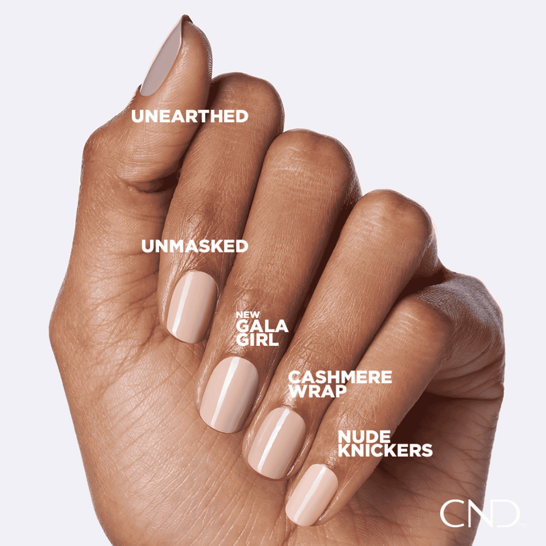 CND Vinylux Unmasked #269 – Beige med lysebrun undertone