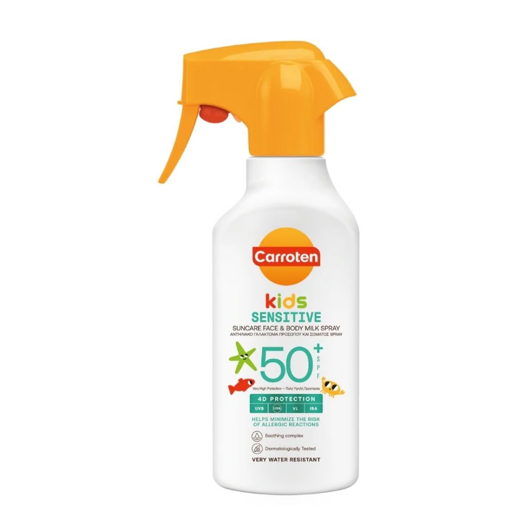 Carroten Kids Sensitive Milk Trigger SPF 50+ - Bodylux