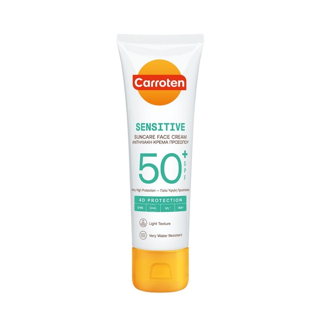 Carroten Face Sensitive Cream SPF 50 - Bodylux