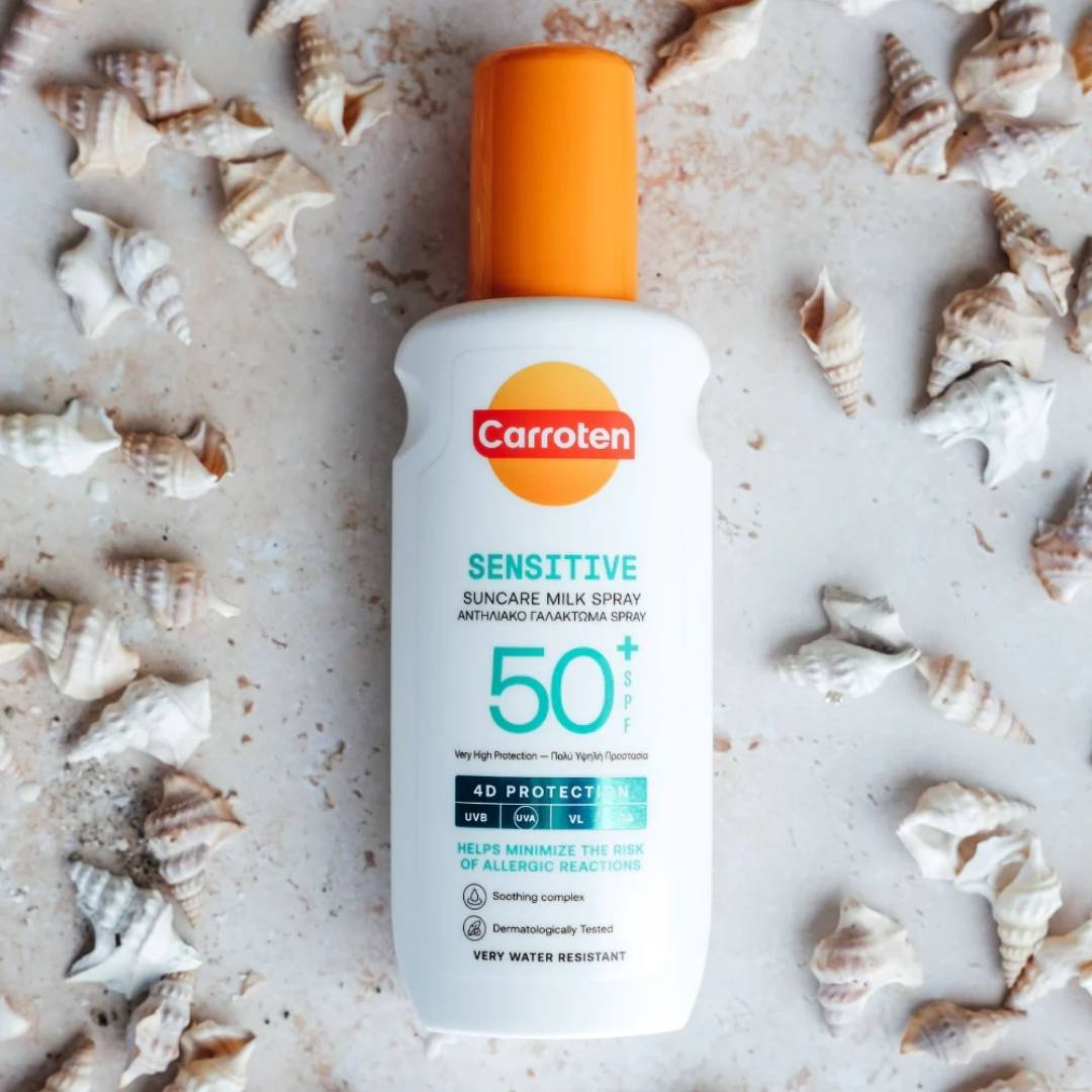 Carroten Sensitive Milk Spray SPF 50+ - Bodylux