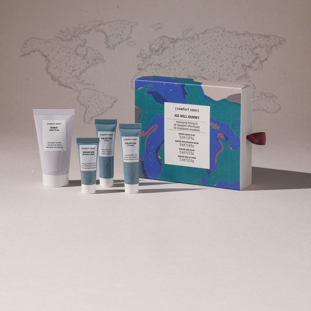 Sublime Skin Age-Well Journey Kit til moden hud og synlige rynker