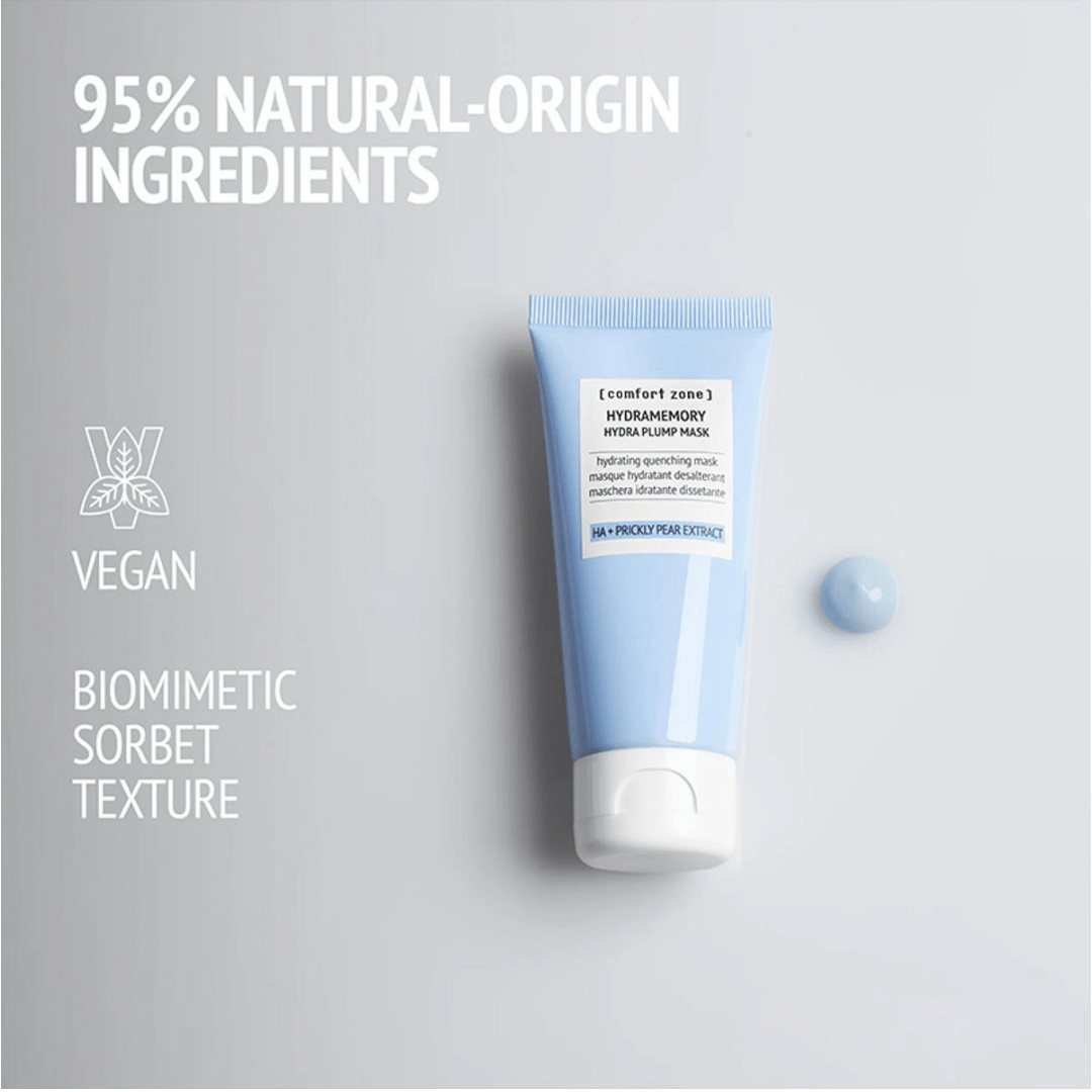 Comfort Zone Hydramemory ansigtsmaske – dyb hydrering og strålende teint på 15 minutter.