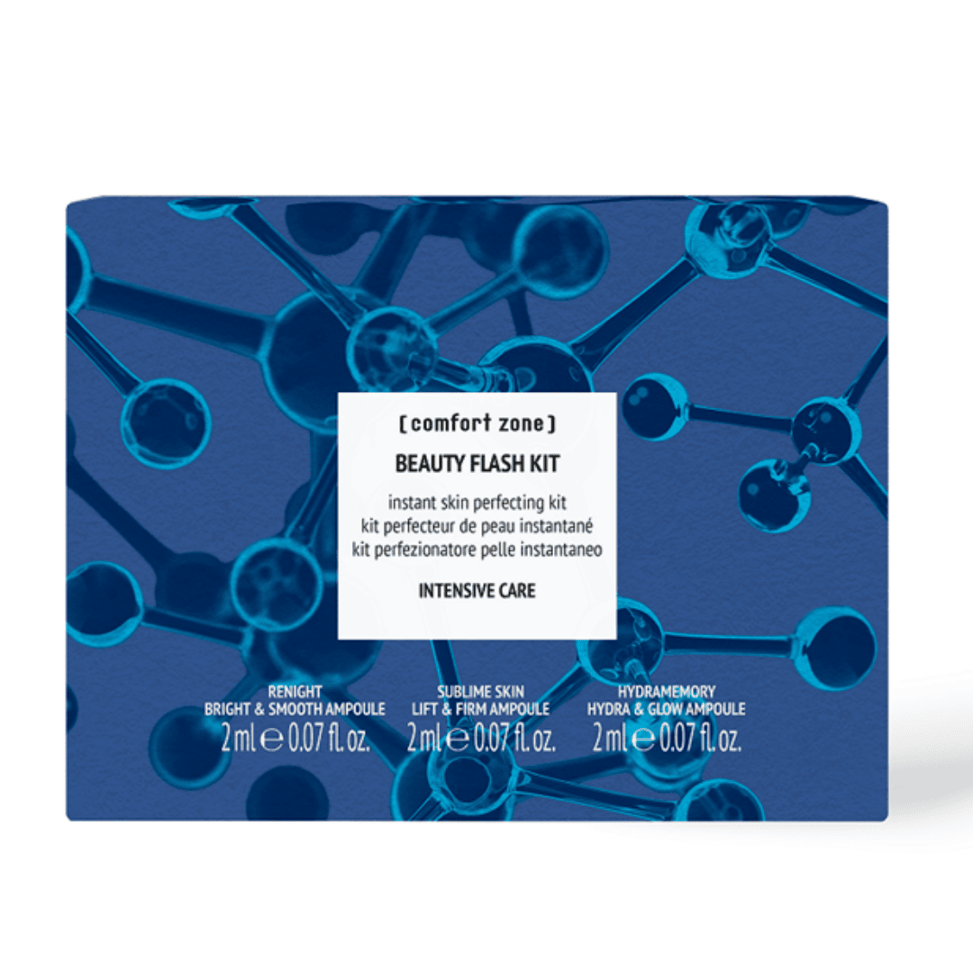 Comfort Zone Beauty Flash Kit COZ Ampoules – hudplejesæt til glød og fornyet hud.