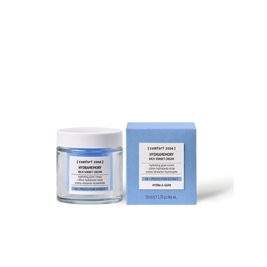 Hydramemory Rich Sorbet Cream Refill fra Comfort Zone – silkeblød hud med intens hydrering.