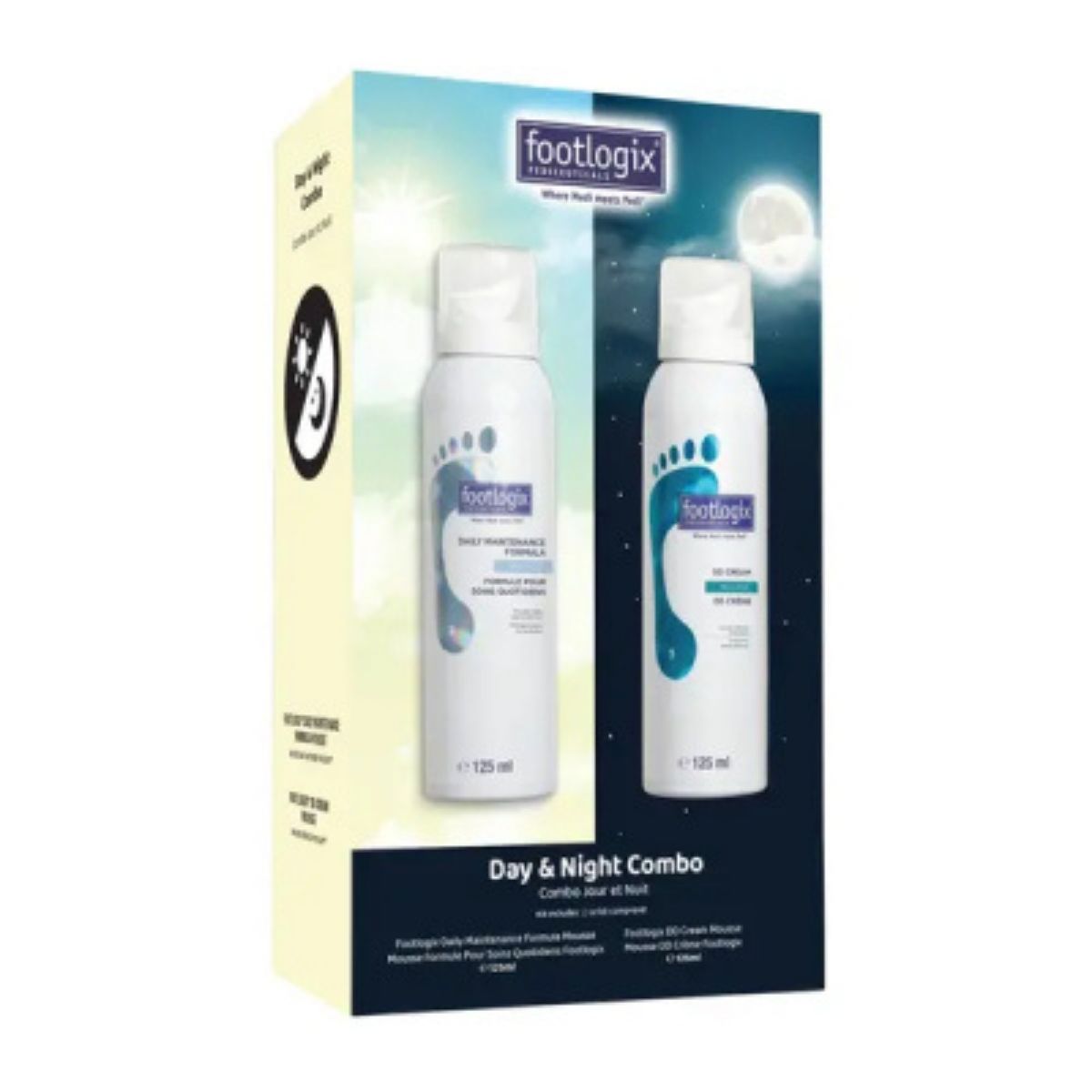 Footlogix Day & Night Duo Kit til komplet fodpleje