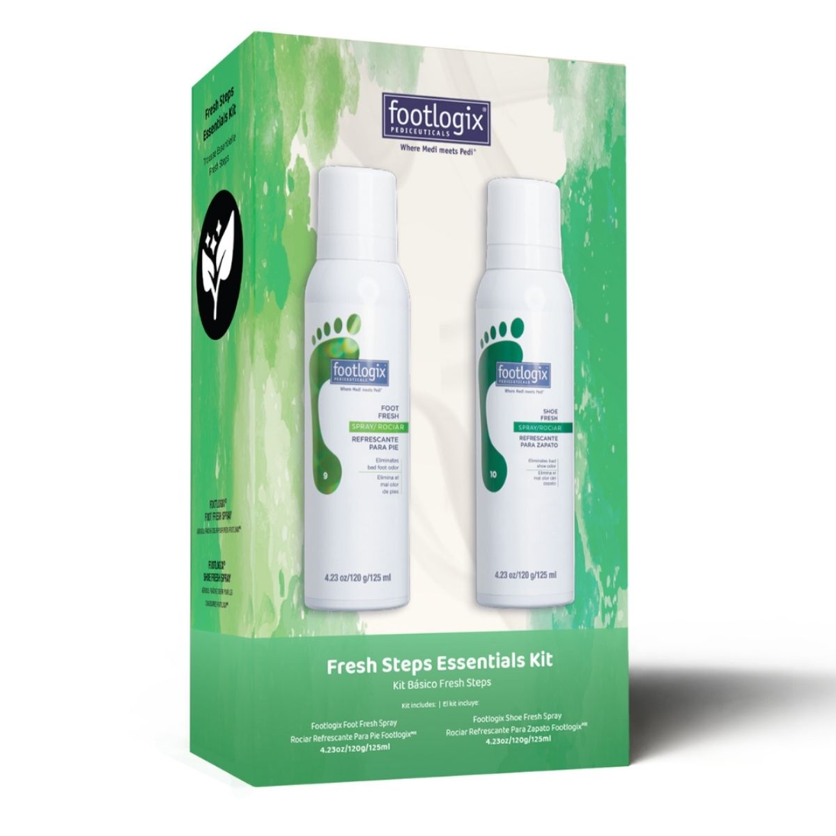 Footlogix Fresh Steps Essentials Duo Kit