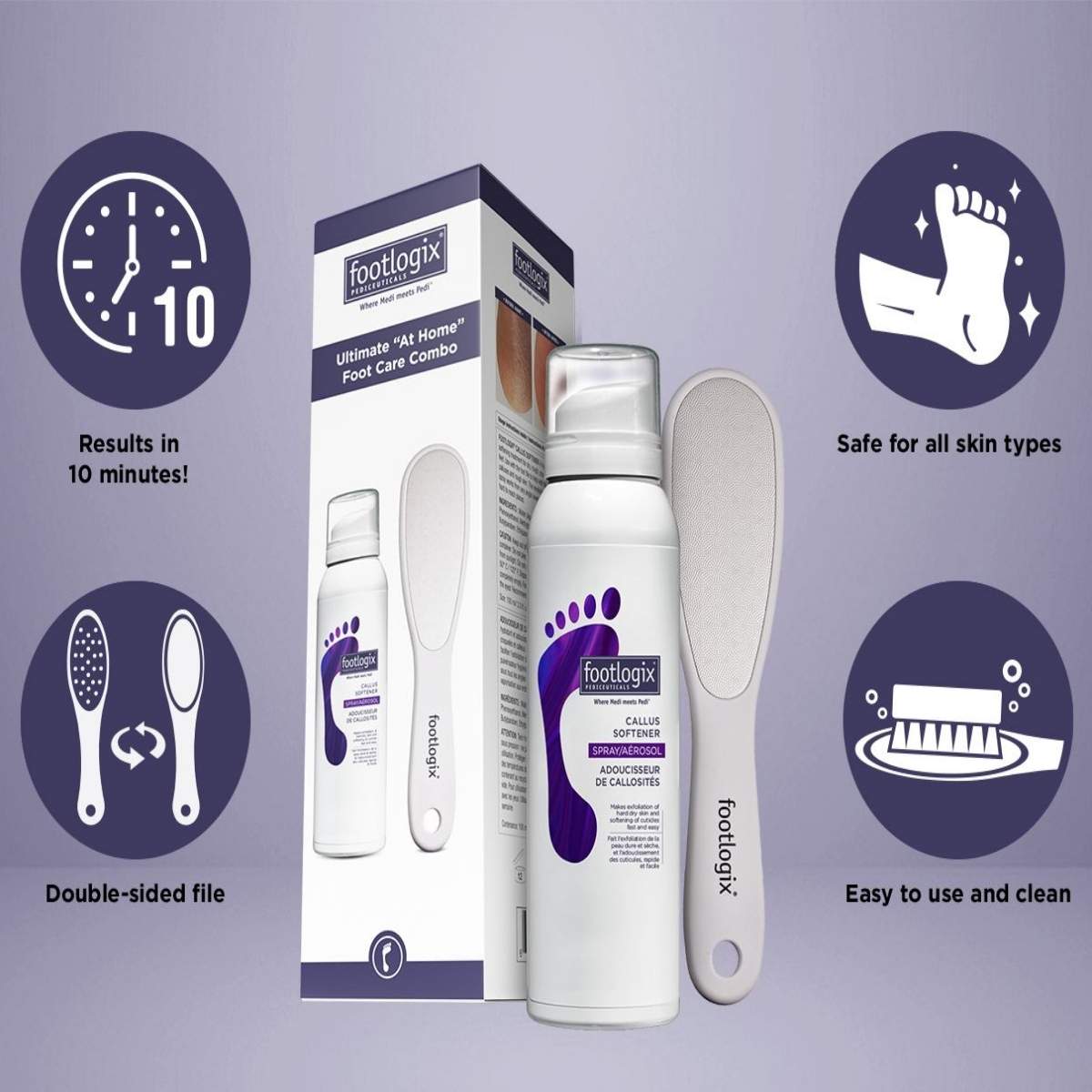 Footlogix® Ultimate At Home Foot Care Combo - Bodylux