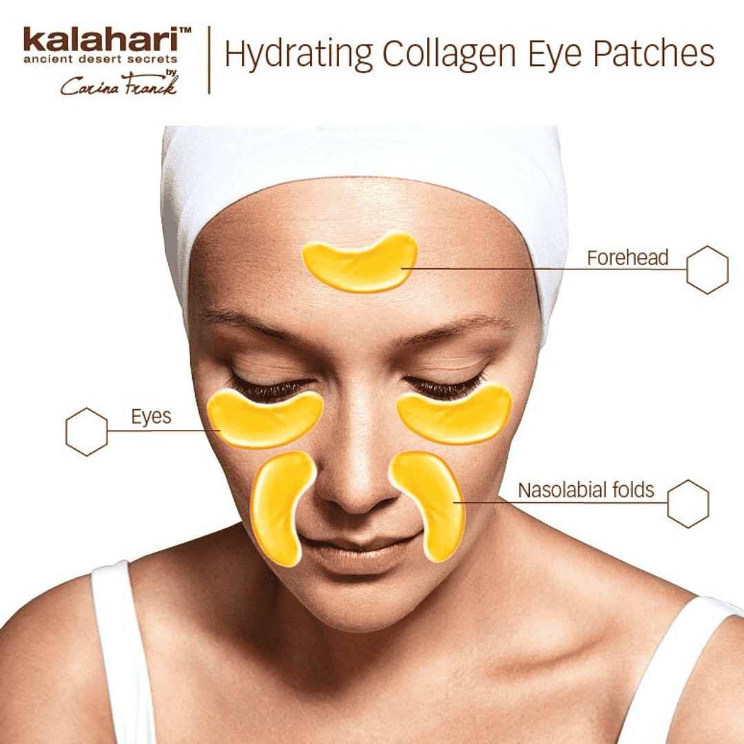 Kalahari Collagen Hydrating Eye Patches - Bodylux