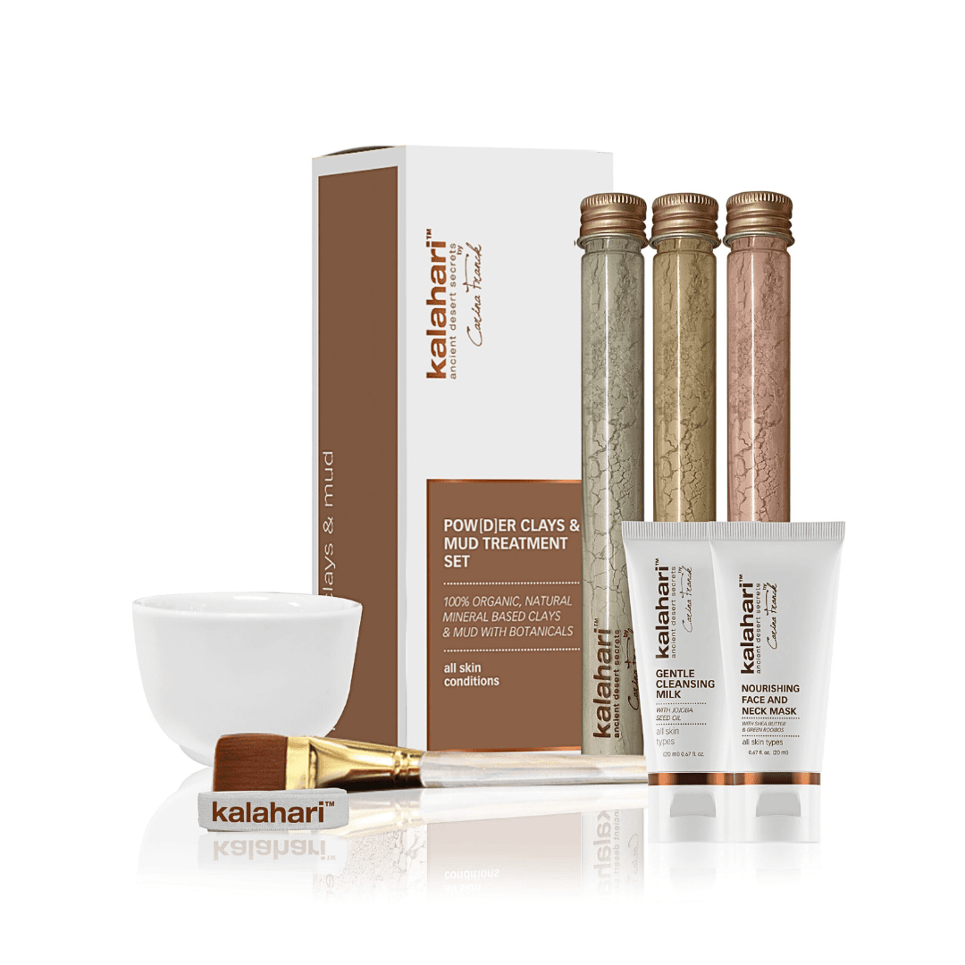 Kalahari Pow(D)er Clay & Treatment set - Bodylux