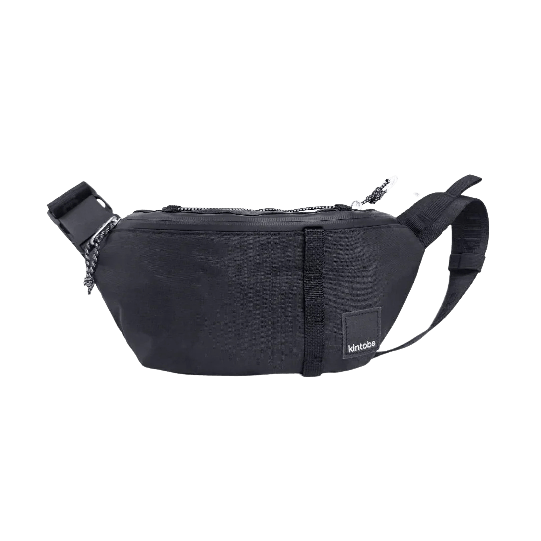 Kintobe Blaze Jet Black crossbody taske