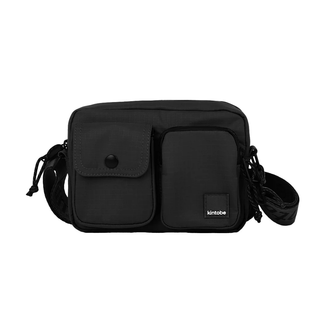 Mini Miles Black crossbody taske i sort design