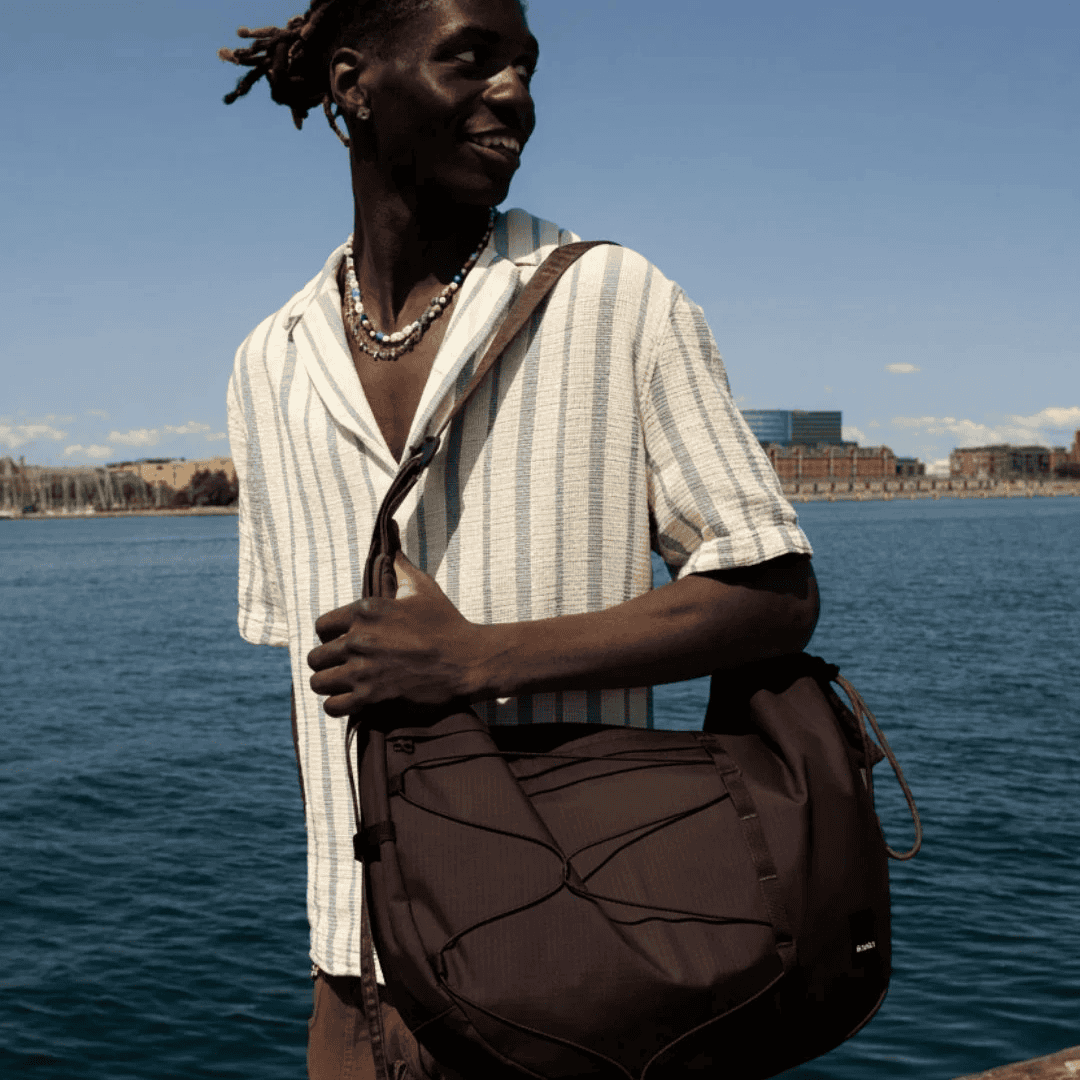 Kintobe Toby Downtown Mocha taske set forfra