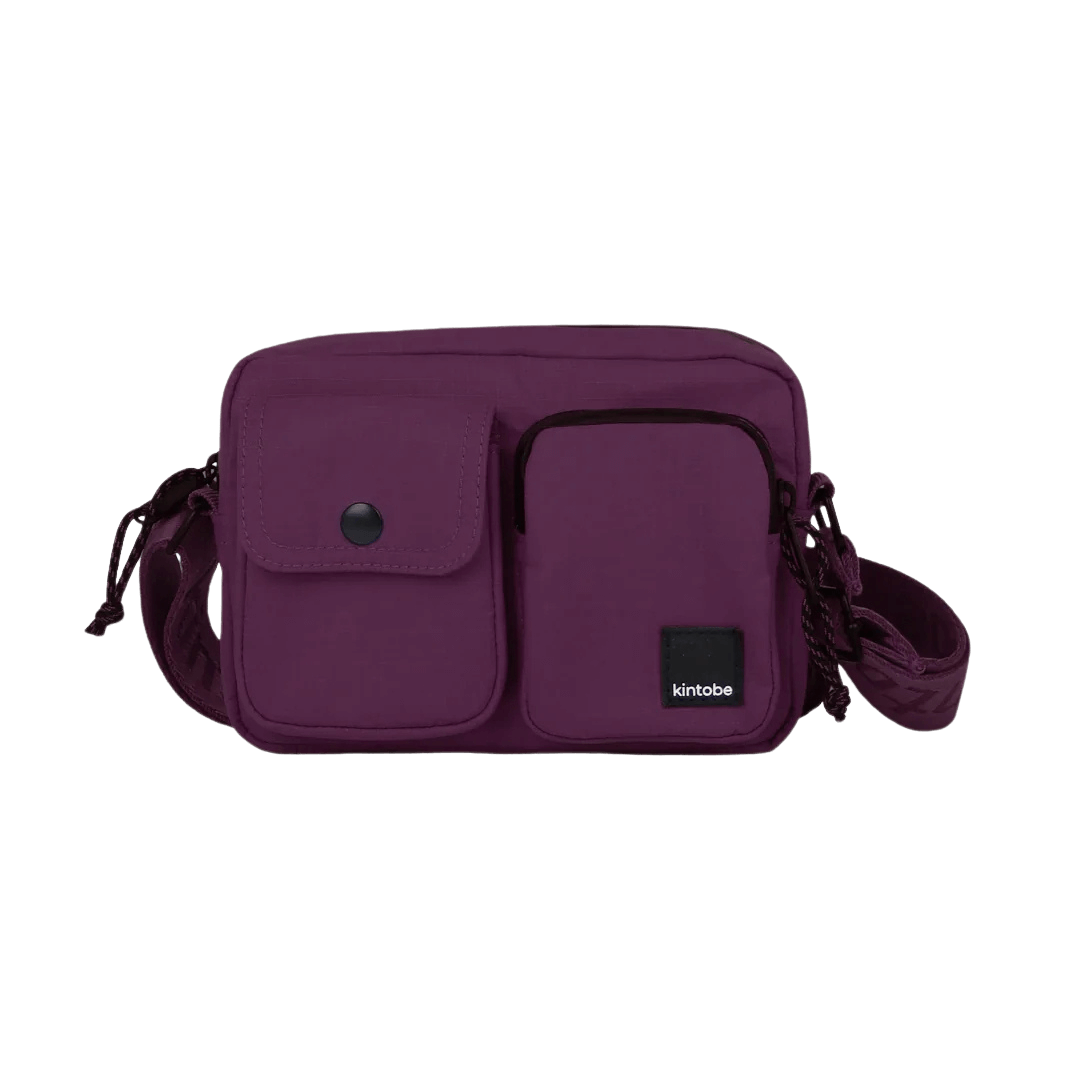 Mini Miles Deep Aubergine crossbody taske