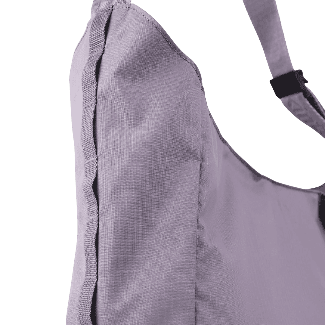 Toby Concrete Lilac rummelig totebag til hverdag