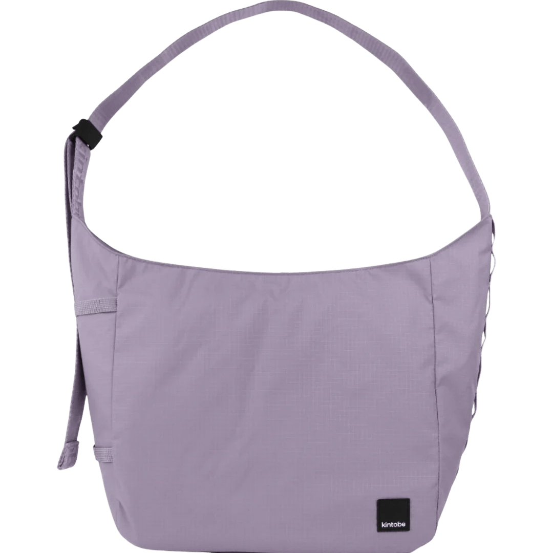 Kintobe Toby Concrete Lilac taske med justerbar skulderrem