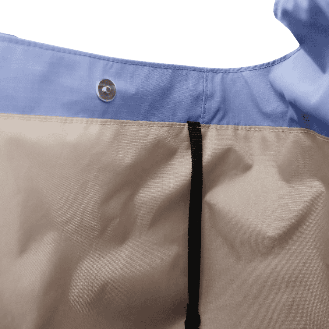 Toby Skyline Blue rummelig totebag til hverdag