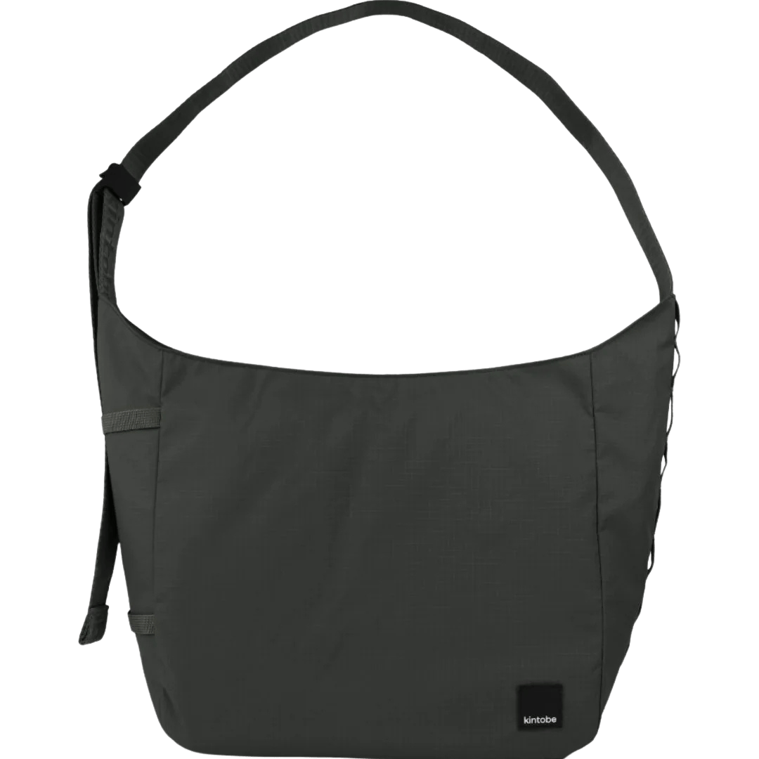 Toby Zen Green totebag i grøn nuance set forfra