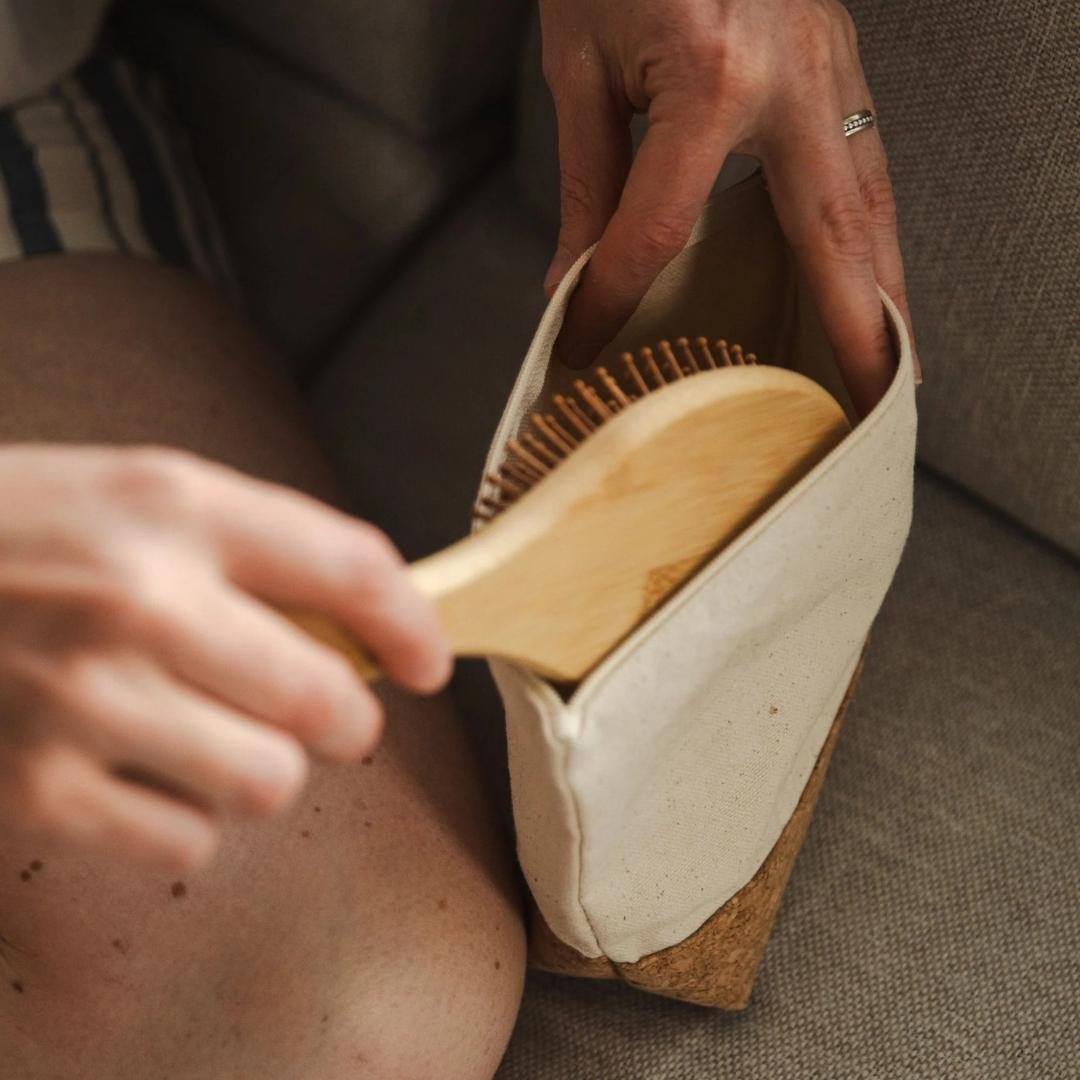 Kystnær Bambus hårbørste - Bodylux