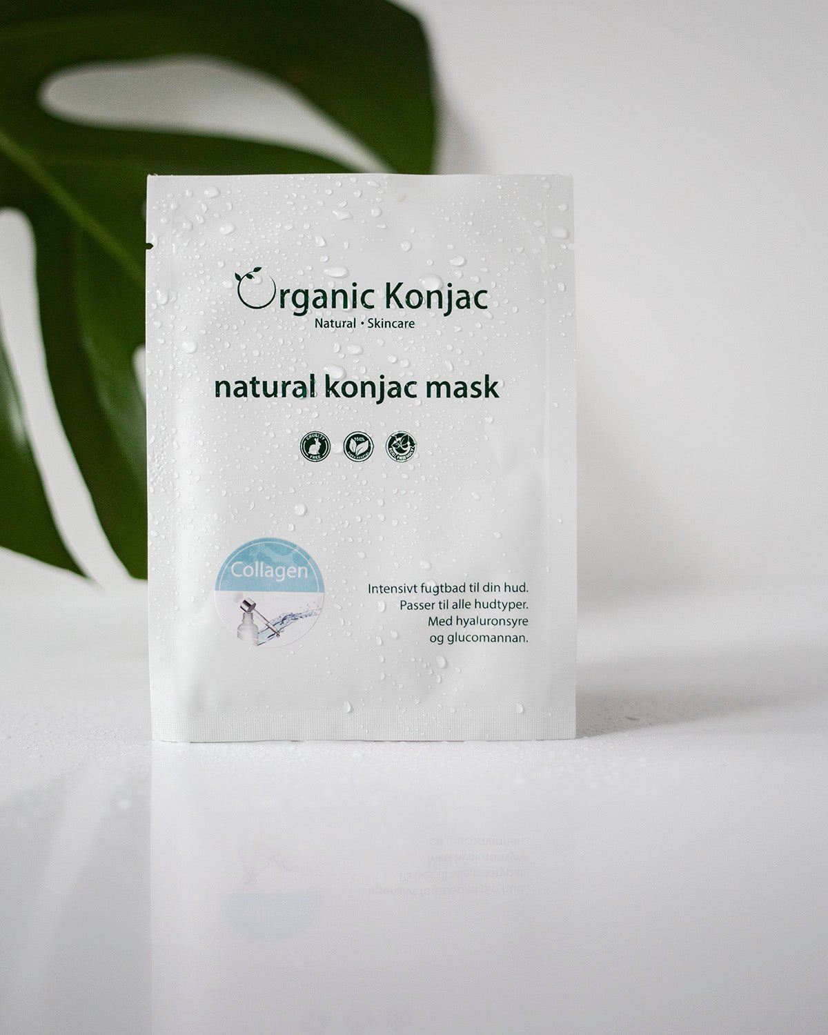 Organic Konjac Maske - Collagen - Bodylux