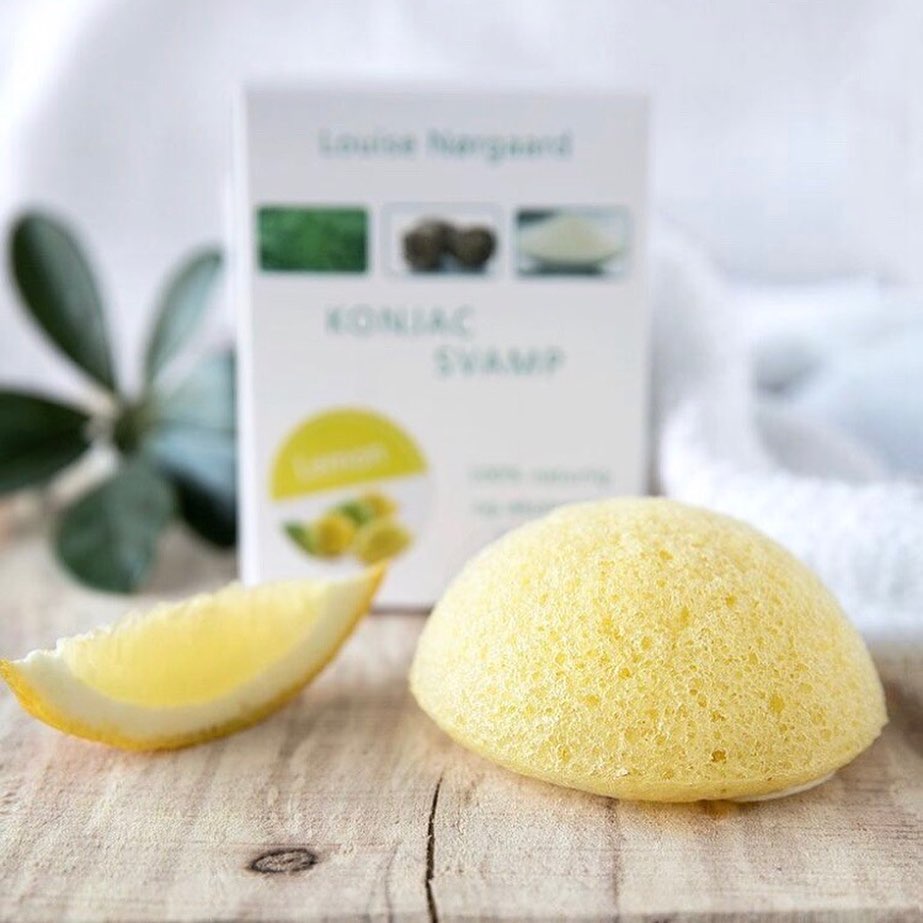 Organic Konjac Svamp - Lemon - Pigmentforandringer - Bodylux