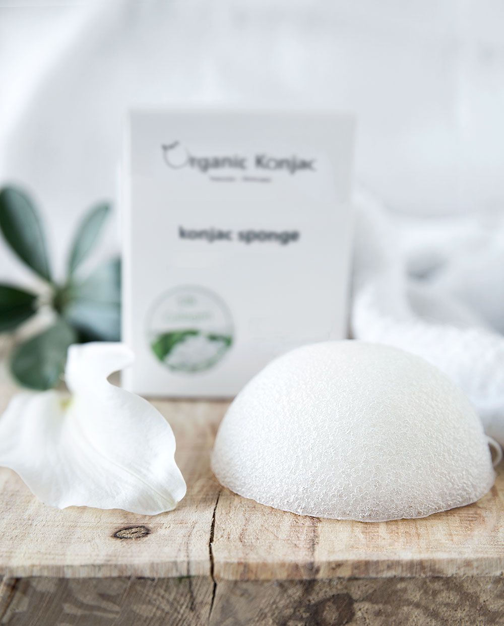 Organic Konjac Svamp - Silk Collagen - Antiage - Bodylux