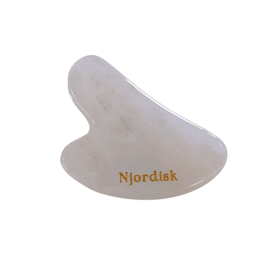 Njordisk Gua Sha Heart - Bjergkrystal - Bodylux