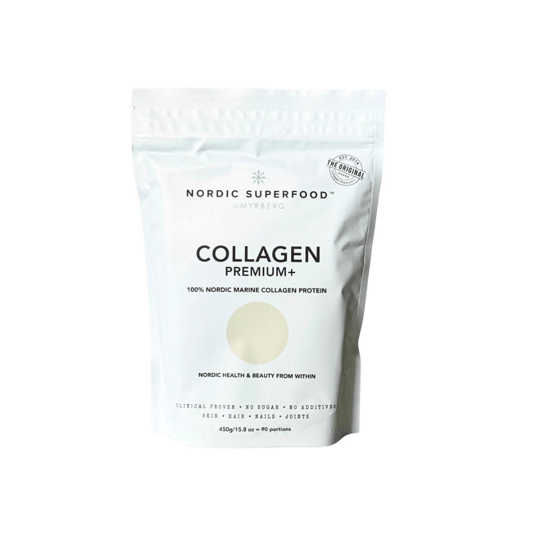 Nordic Superfood Collagen Premium+ – rent norsk marint kollagenpulver i pose