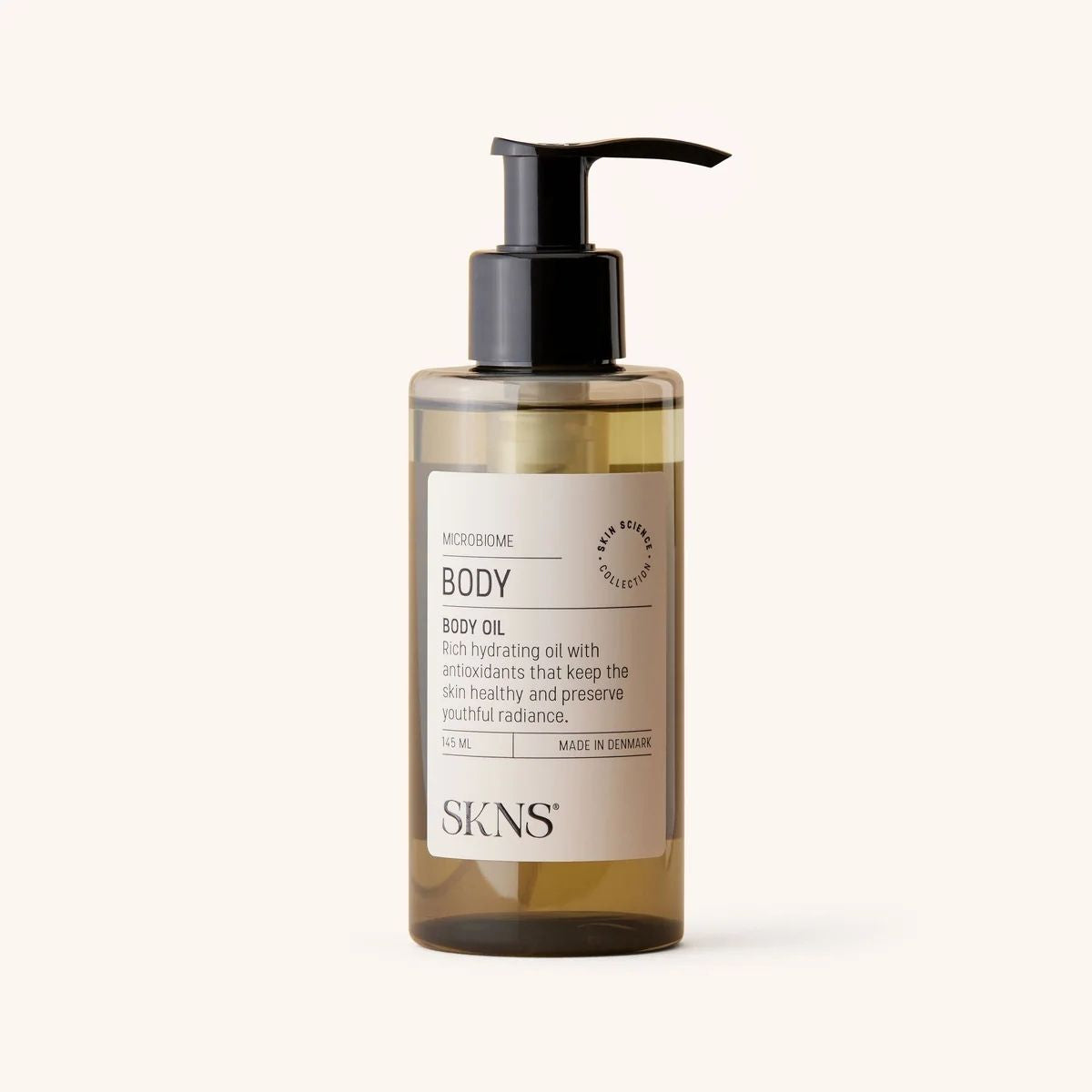 SKNS Body Oil nærende kropsolie med hybenkerneolie og antioxidanter