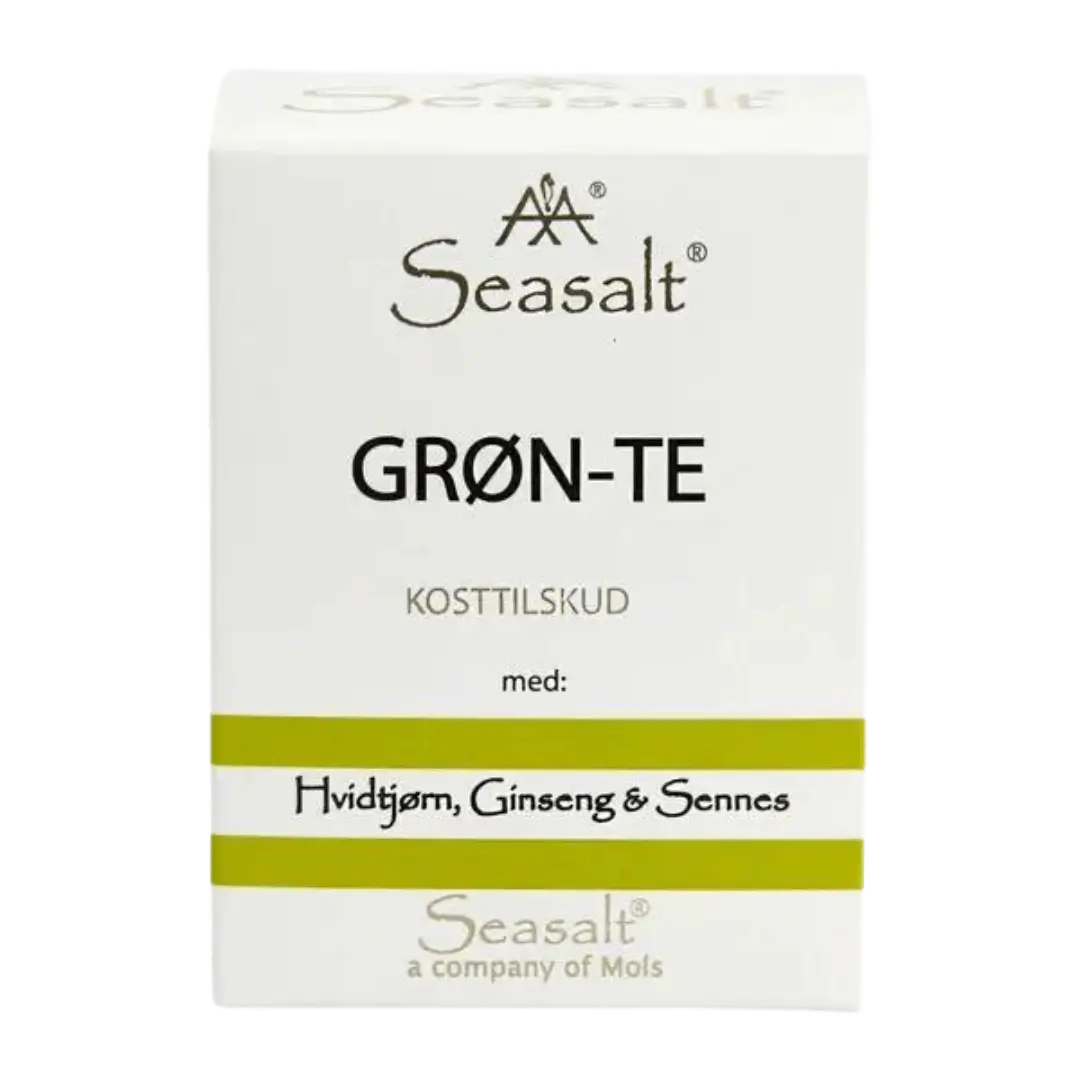 SeaSalt Grøn Te – Te med grøn Poo Ehr-te og urter til vægttab og udrensning